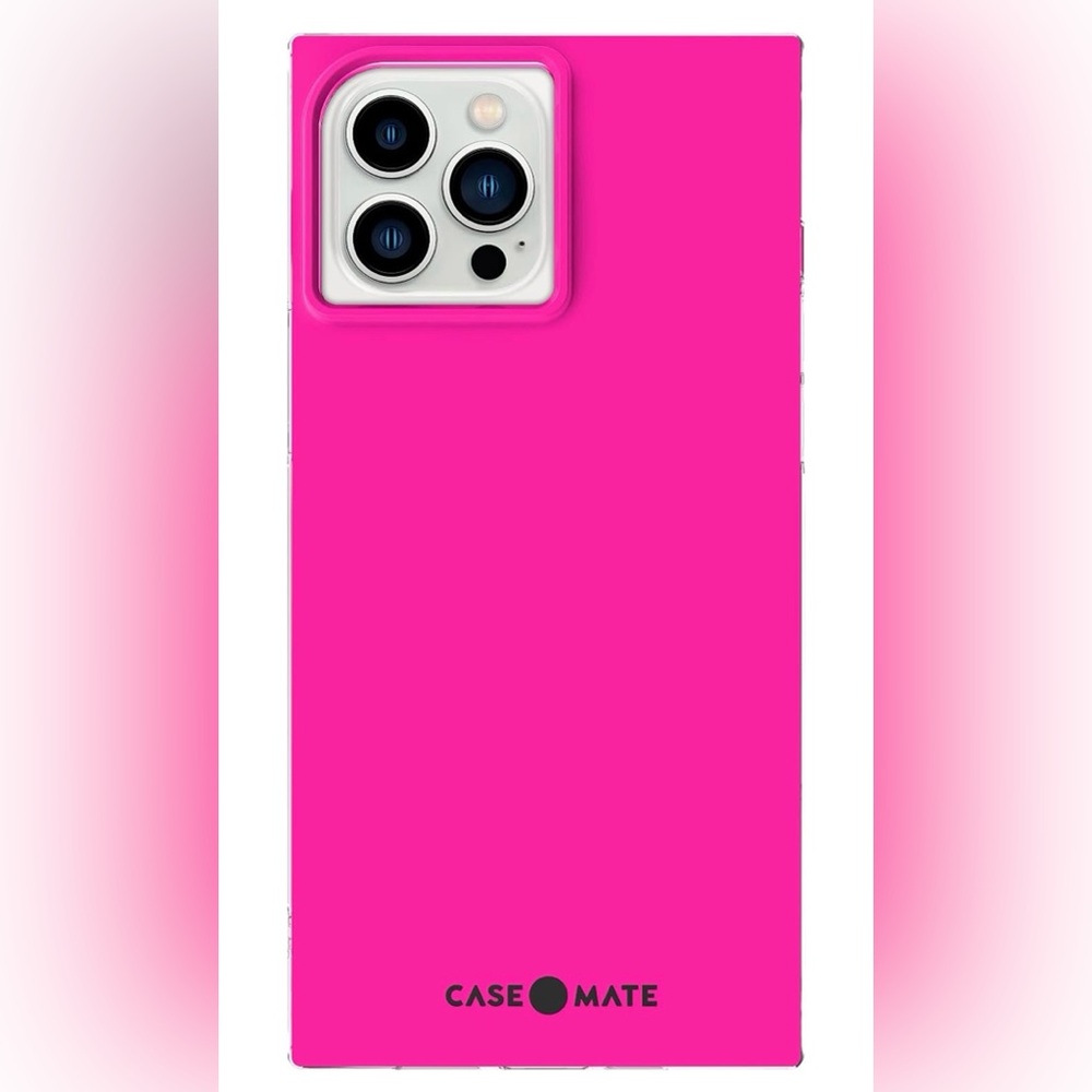 EUC - Case-Mate Blox Neon Pink iPhone 13 Pro Max Case